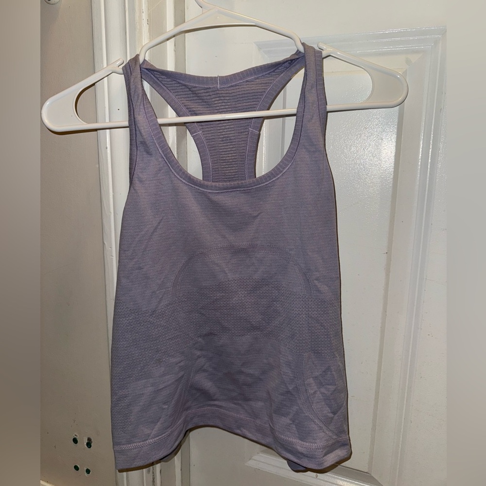 Purple Racerback Tank Top